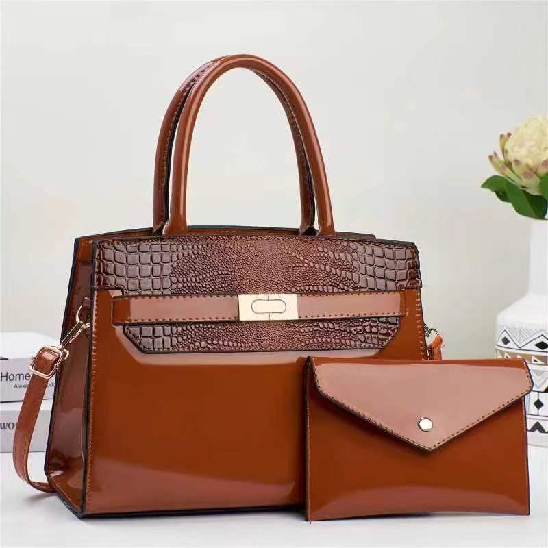 Versatile Classic Women's Tote Bag Large Capacity Stylish Pu Bucket Bag For Moms