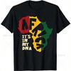 South African Girl Vintage It's My DNA T-Shirt For Unisex Wounisex Cotton Four Seasons Tees Travel Sports Streetwear