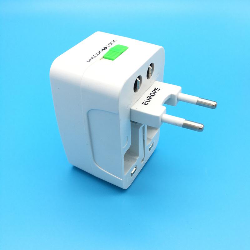 Universal Travel Plug Adapter: US, EU, AU, UK Standards
