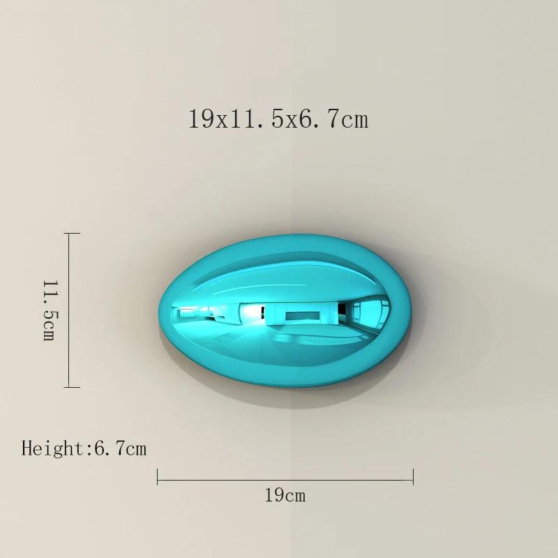 Living Room Wall Pendant Background Display Stereo Stone Wall Hanging Electroplating Simulation Stone Pendant Wall Decoration