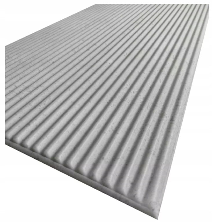 Decorative Wall Panels 100x50 Cm, Pack of 8, Gray