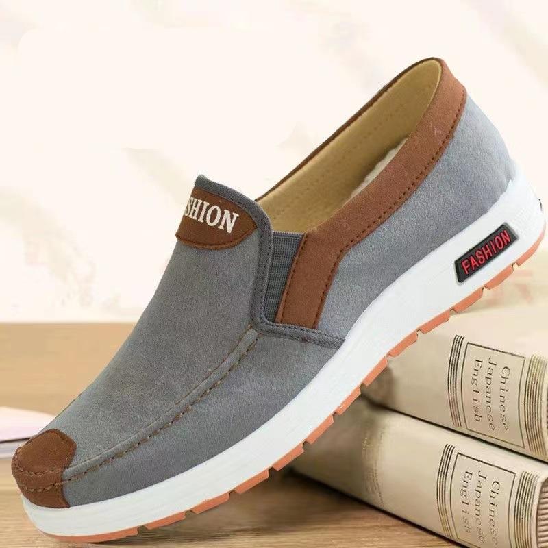 

Чоловіче зручне та модне повсякденне парусинове взуття 39 сірий