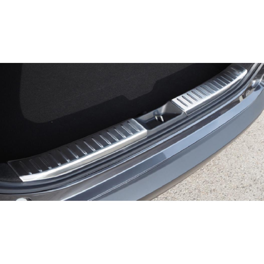 Steel Silver Inner Rear Bumper Guard Cover Trim For -2025 Mazda CX-30 CX30