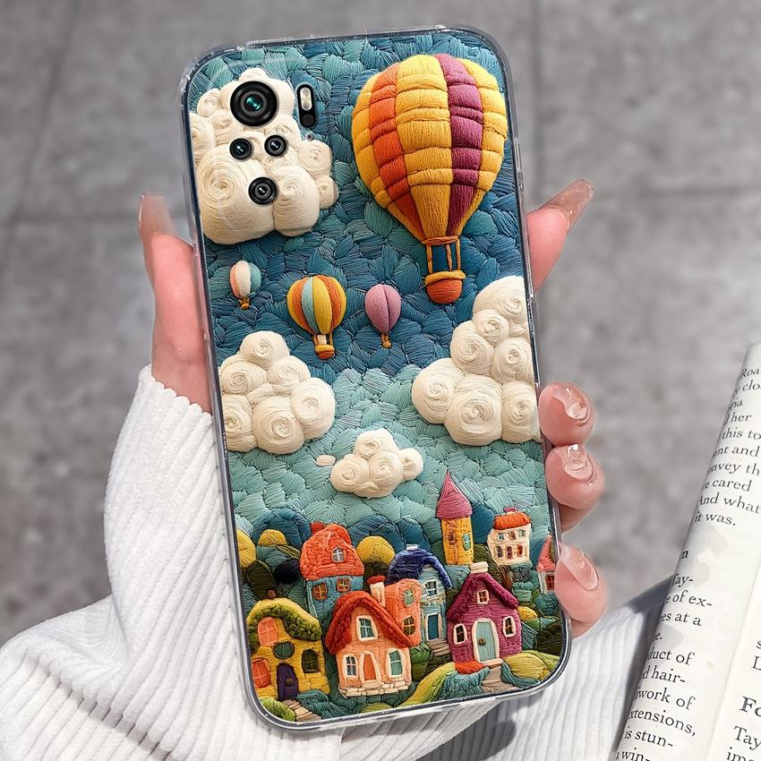 Cute Kitten Phone Case For Redmi Note 10 9 8 7 6 5A Pro 9T 8T 7S 10Lite Soft Casing Screen Protector Top Quality Dustproof Shell For Redmi Clear Cover