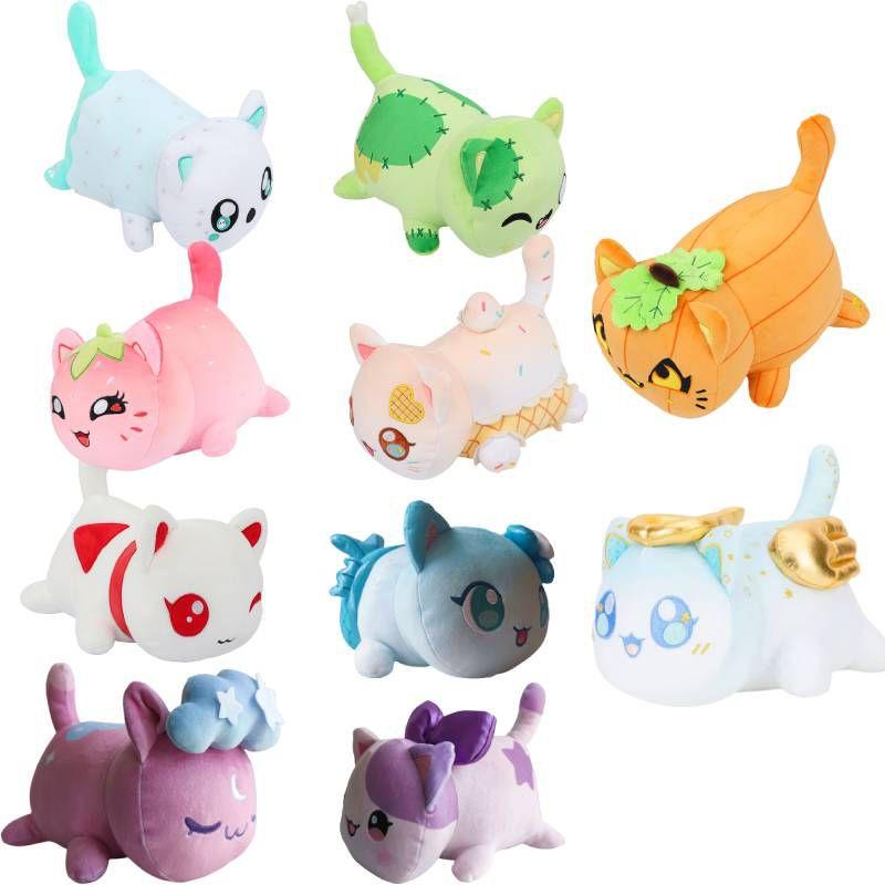 Cute Aphmau Cat Plush Toy Soft And Luminous Stuffed Pillow For Fans Collectors And Kids
