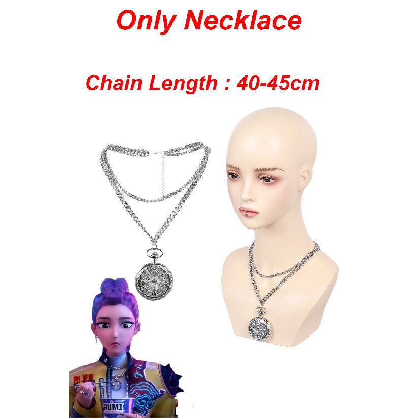 

Devil Hunt Zorumira Necklace Cosplay Fantasy 2025 Cartoon Costume Disguise Accessories Women Party Props Gifts One Size