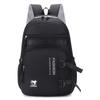 Schoolbag New Tooling Style Boys Schoolbag Fashion Large Capacity Junior High School Students Backpack Travel Solid Color Backpack
