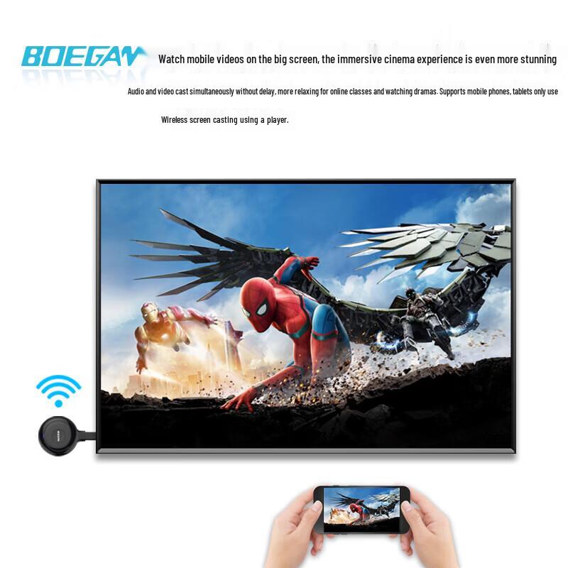 Boegam XS1 Wireless HDMI Screen Mirroring Adapter (CN version)