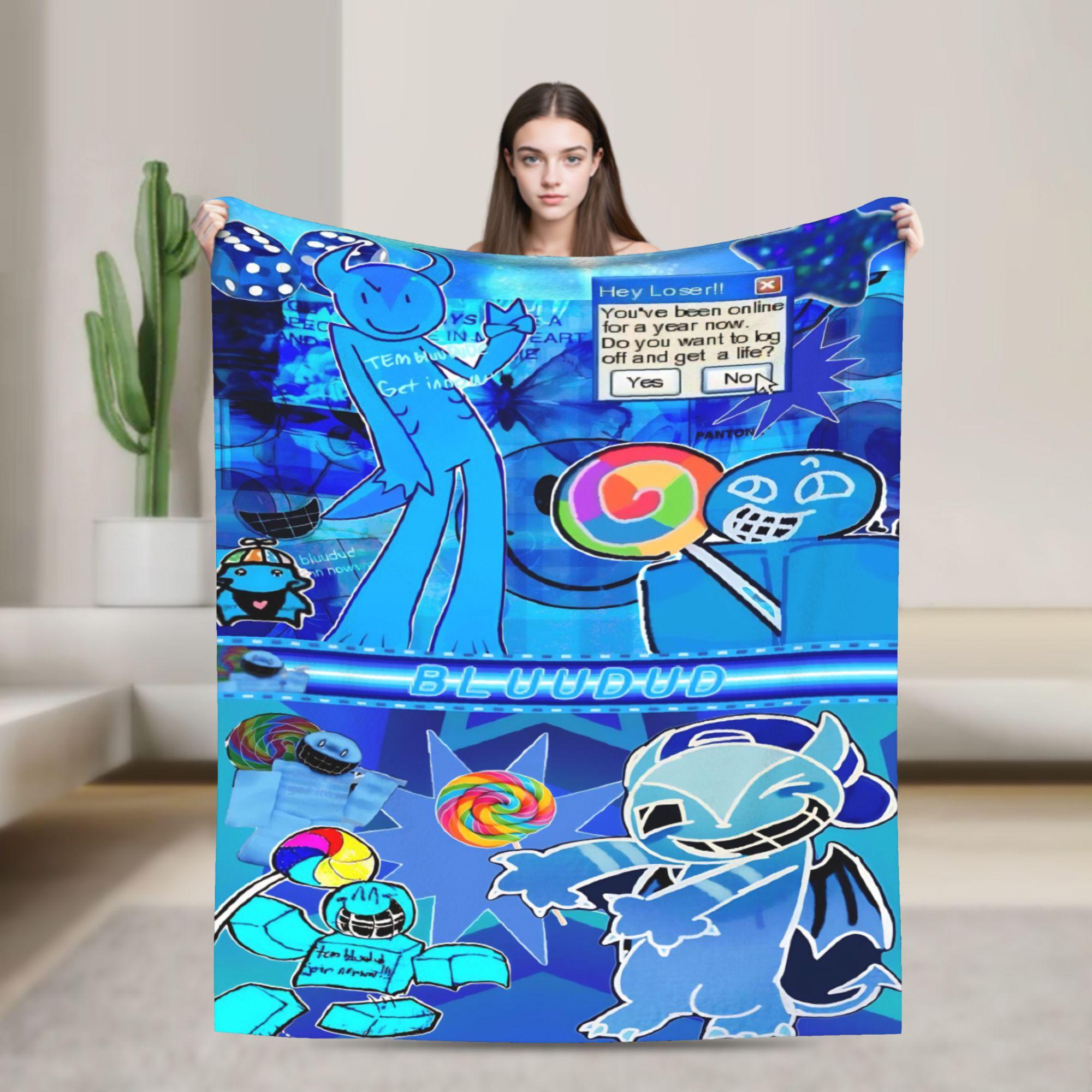 

Bluudude Gubby Spawn Point Blanket Forsaken Game Warm Plush Throw Blanket For Living Room Travel Flannel Bedspread Bed Cover 30x40in