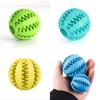Strapazierfähiger elastischer Gummi Hundespielzeugball zur Zahnreinigung und für interaktives Spiel