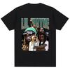 Vintage Rapper Lil Wayne Print Tshirts Men Women Hip Hop Punk T Shirt Cozy Cotton Trendy Gothic T Shirts Streetwear