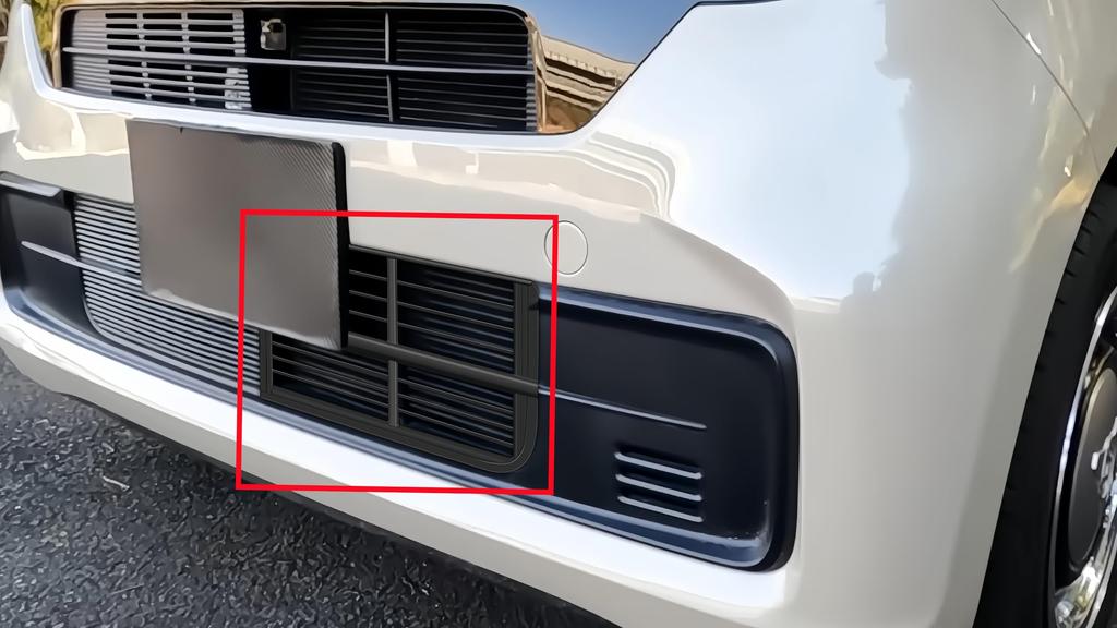 Yearnify with Honda 2nd Generation 2020 Matte Black Front Grille Guard Exterior Accessory Matte [Compatible N-ONE JG3/4 (November Onwards)] Panel,