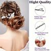 50/100Pcs Wave Hair Clips Metal Bobby Pins For Women Styling Salon Hair Accessories