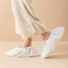 100Pcs Disposable Shoe Covers Boot Non-Slip Large Foot Booties for Indoors Contractors Floor Carpet Shoe Coverings Protectors
