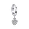 1 Piece Rainbow Ear Clips 925 Sterling Silver Fashion Unique Tiny Cuff Earrings For Women Girl Fine Jewelry Accessories