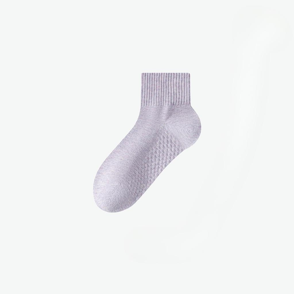 Female Autumn Leisure Pure Cotton Massage Bottom Essential Oil Moisturizing Deodorant Feet Boneless Sports Tube Socks