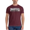 T-shirt Bianca Uomo Donna Logo Band Musicale T-shirt Harajuku Pantera T-shirt da Spiaggia Streetwear Casual Abbigliamento in Cotone Regalo