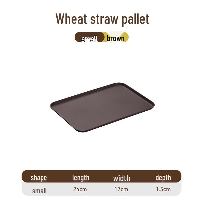 Ruhan Nordic Plastic Rectangular Tray Small