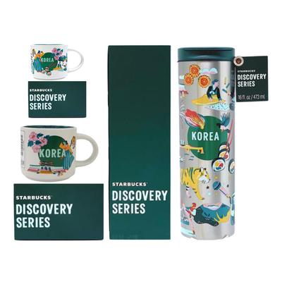 Discovery Series – Korea (Espresso Demitasse 59 ml / Becher 414 ml / Edelstahl-Tumbler 473 ml) (3 Optionen)