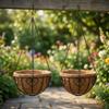 Air And Water Permeability Hanging Flower Pot Iron Basket