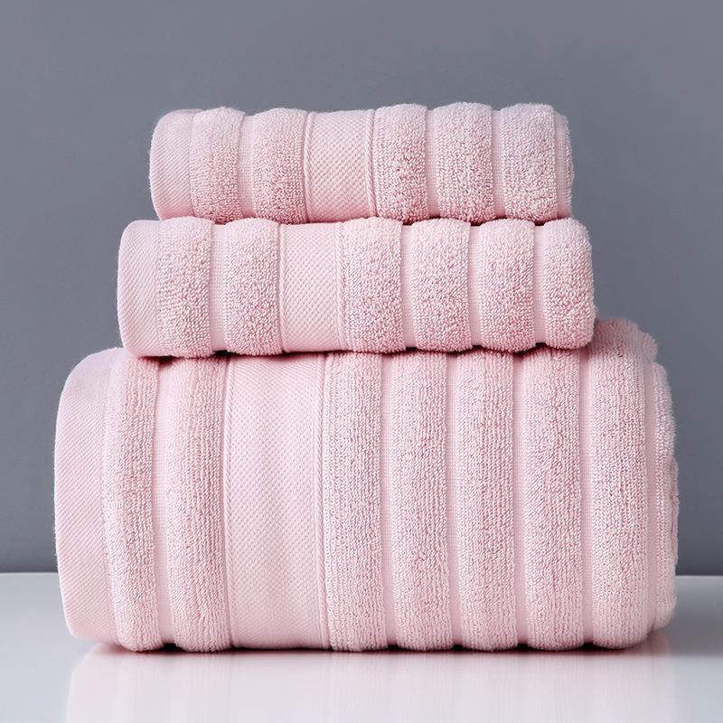 Pure Cotton Terry Towel  1pcs Cotton Bathroom Towel  Thick Soft Kids Adult Bathroom Towels