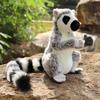 Cute Lifelike Stuffed Animal Ring Tailed Lemur Plush Toy Cartoon Meerkat Indri Plushies Soft Doll Kawaii Gift For Girl Boy