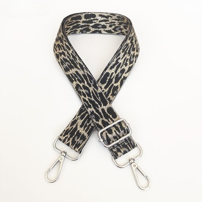 New Color Leopard Print Luggage Accessories Strap Adjustable Shoulder Crossbody Women's Bag Versatile Long Strap Broadband
