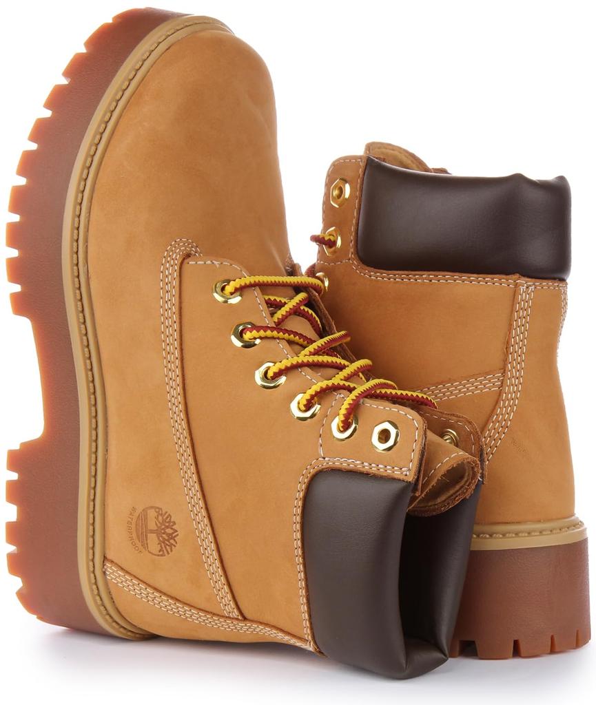 Timberland Premium WP Platform Boots A5RJD Brown Women's