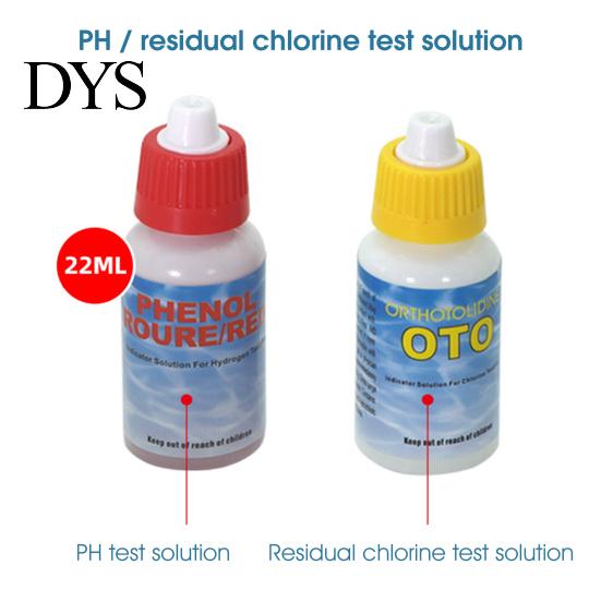 Reagent PH Chlorine Testing Kit Water Quality Test Precise High Purity Portable Swimming Pool Special for Box