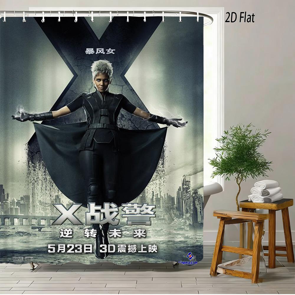 Spider-Man On London Landmark Waterproof Shower Curtain For Superhero Bathroom Decor