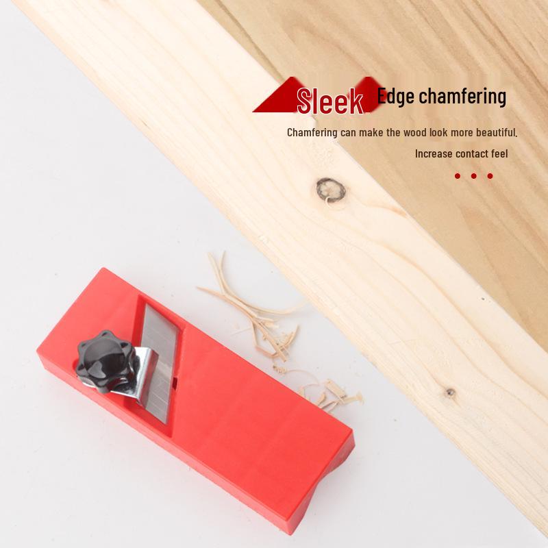 Carpenter's 45° Gypsum Board Chamfer Plane – Polyfiber Sound-Absorbing Manual Tool