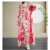 New Japanese Retro Long Sleeve Age Reducing Plus Size Casual Dresses