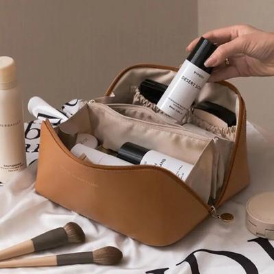 Dámská velkokapacitní taška na make-up Přenosná cestovní kabelka Advanced Sense pro ukládání toaletních potřeb