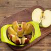 Edelstahlklingen, Obstschneider, Obstschneider, Gummigriff, Obstentkerner
