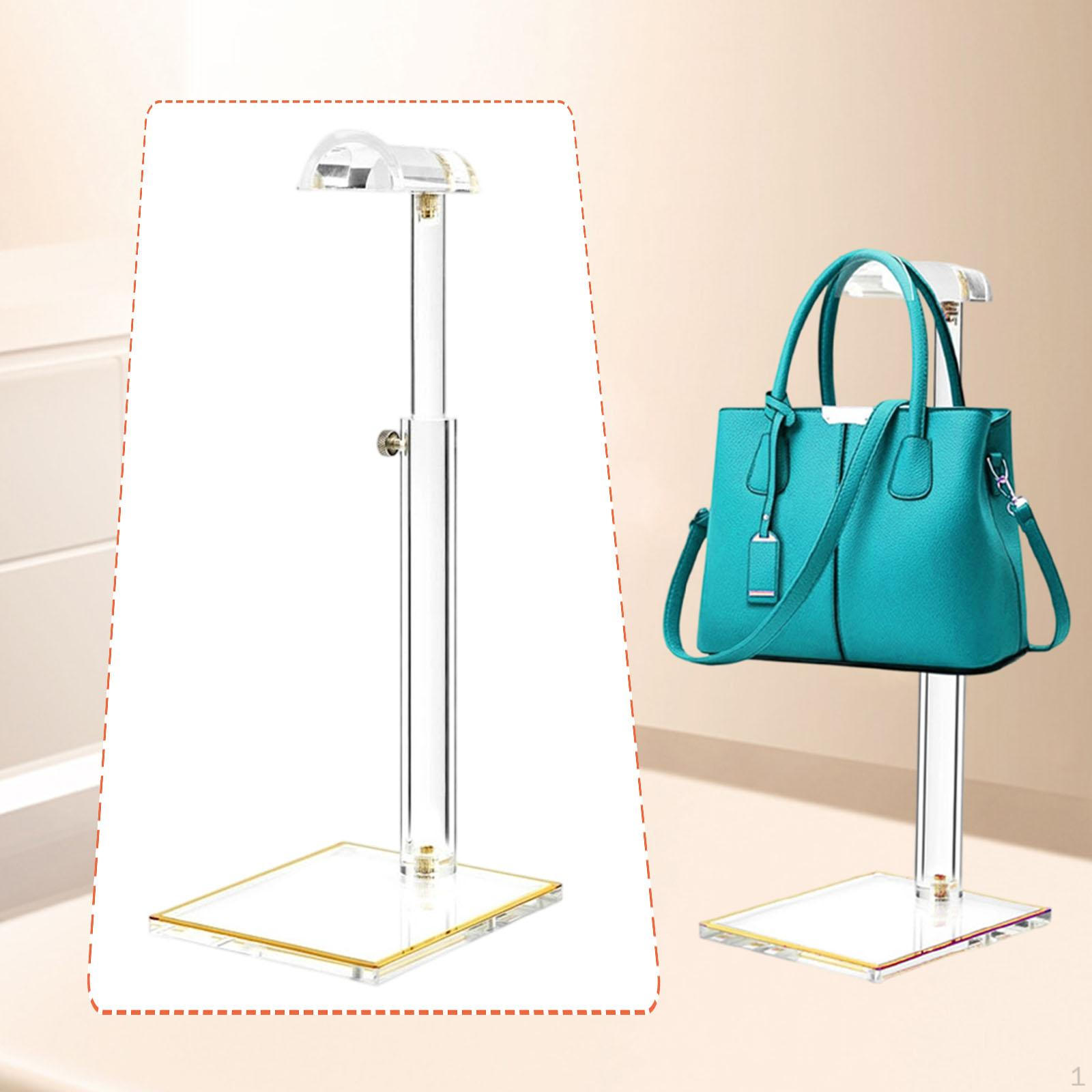 Acrylic Handbag Display Stand for Retail Store Counters And Shopping Malls Small 2280₽