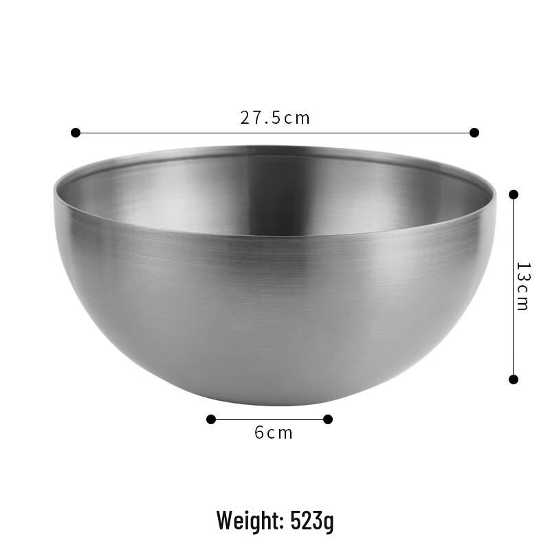 Stainless Steel Korean Mixing Bowl