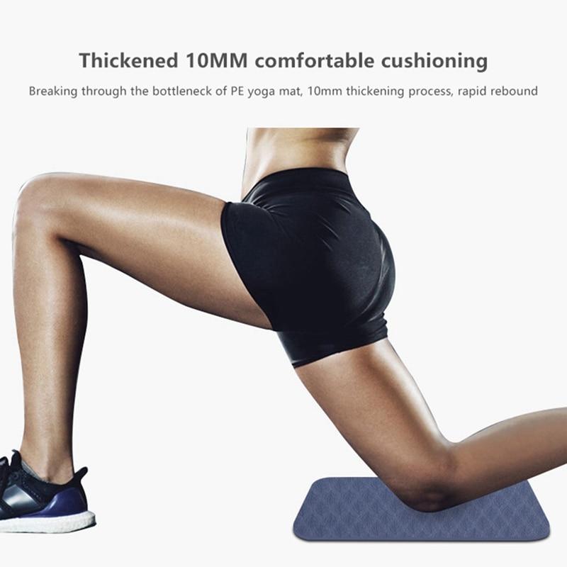 Home Gym Workout Mat Extra Thick Knee Cushion Yoga Support Pad Exercise Mat