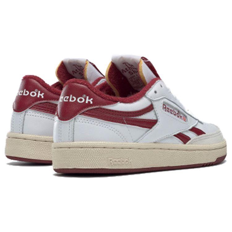 Reebok Club C Revenge Low-Top Sneakers Women Sneakers White Red FW7804