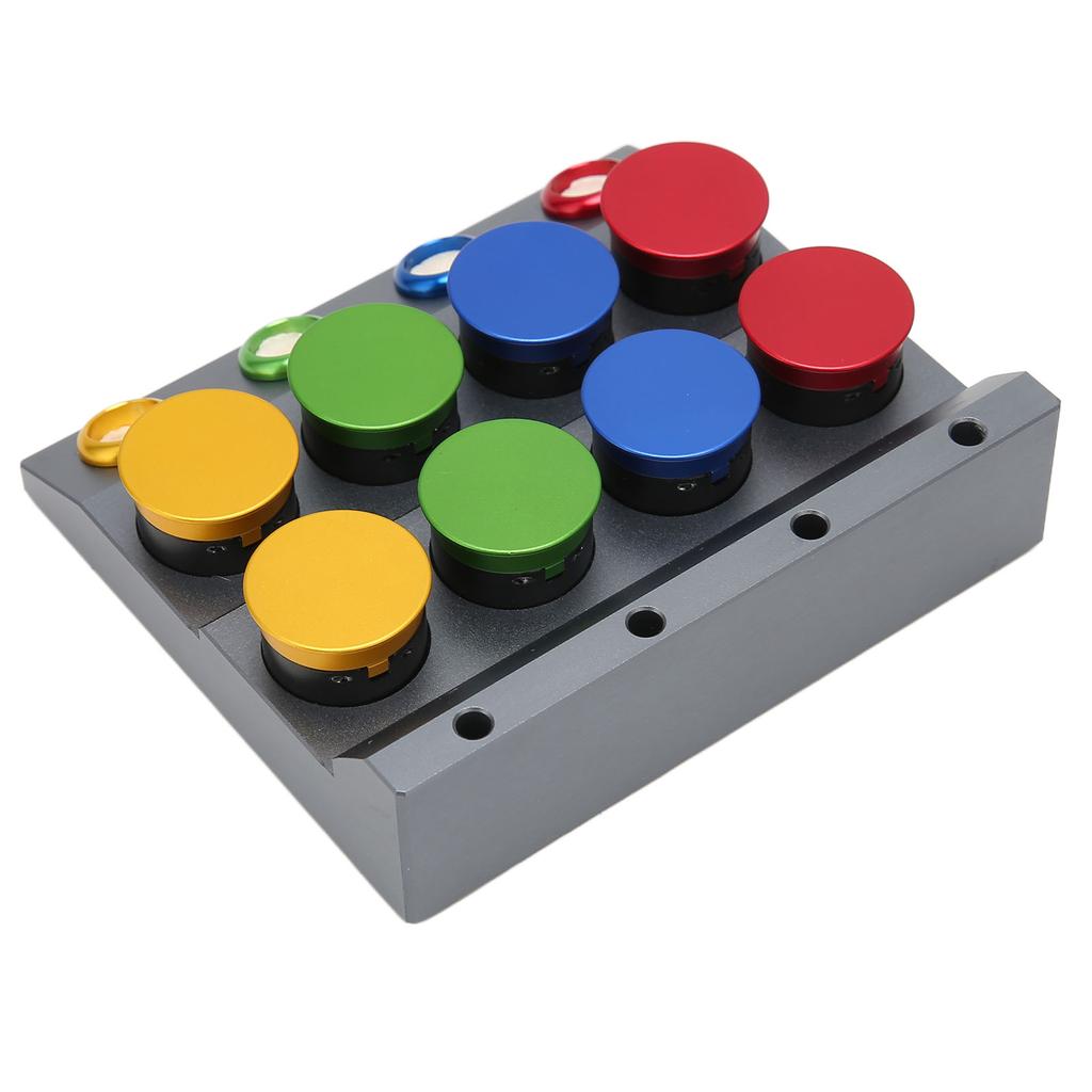 Watch Oil Kit 8 Holes Watch Oil Cup Holder Dust Proof Cover Oil Pen Watch Repairing Accessory