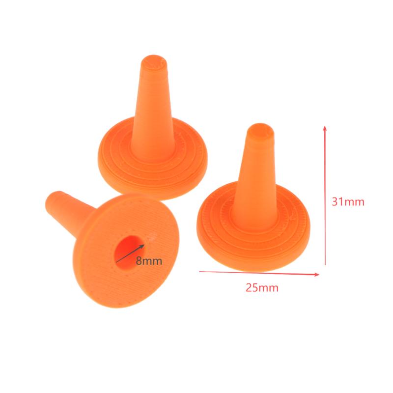 3Pcs 3D Printed Caulk Sealing Caps Glue Mouth Protective Cover Caulking Gun Nozzles Caps Reusable Auxiliary Tools