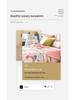 Summer Cool Cotton Quilt: Lightweight, Printed, for Double or Single Bedding