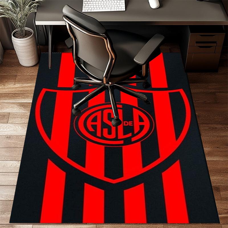 Club Atletico San Lorenzo Rug Game Carpet, Floor Mat for Bedroom Living Room Entryway Rug, Home Decor Idea Gift for Christmas birthday