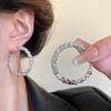 Female Light Luxury Exaggerated Personality Large Circle Earrings