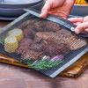 BBQ Grill Mesh Bag, Reusable Non-stick Barbecue Baking Isolation Pad, Outdoor Picnic Camping Kitchen Tools, Barbeque Accessories