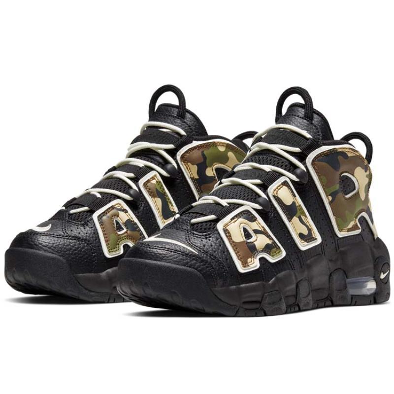 Nike Air More Uptempo 96 Camo GS Vintage Basketball CJ0930-001