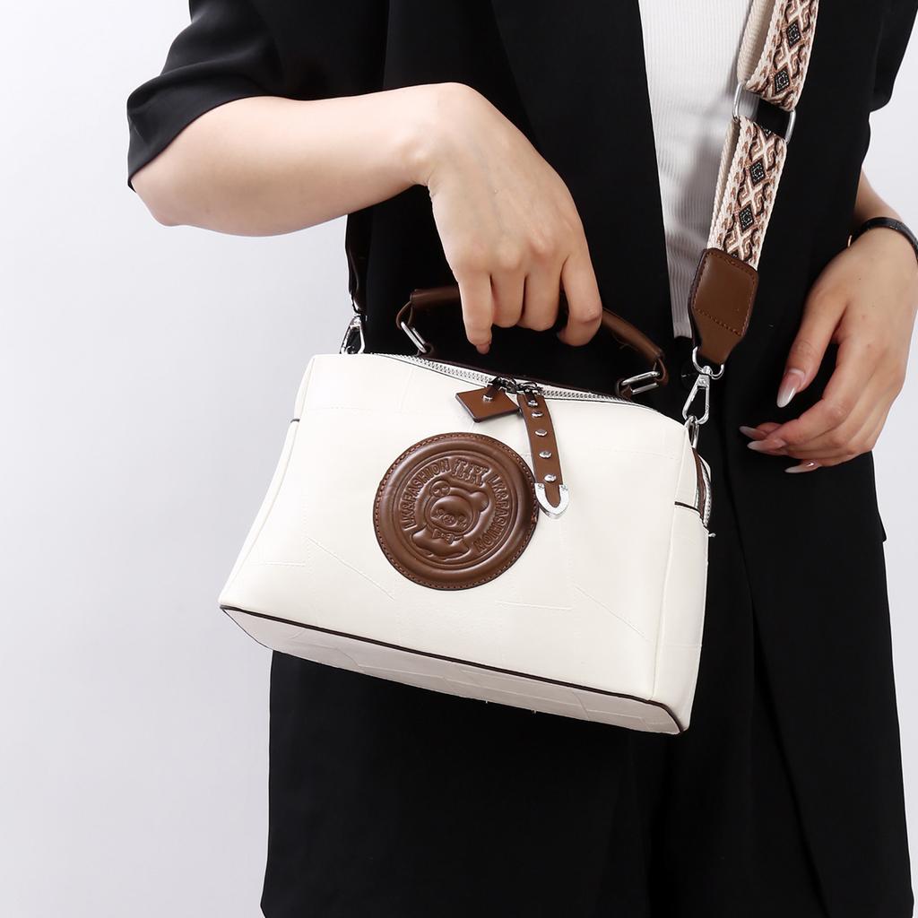 Soft Pillow PU Women's Bags Large Capacity Women's Shoulder Bag Wide Strap Crossbody Bags Luxury Designer Fashion Bags