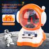 1 Set Doll Machine Toy Mini Astronaut Claw Machine Toy Fun Claw Catch Toy Hand-Eye Coordination Game for Kids