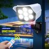 77 LED Solar Light Motion Sensor Security Dummy Camera Wireless Outdoor Flood Light IP65 Waterproof Lamp 3 Mode For Home Garden