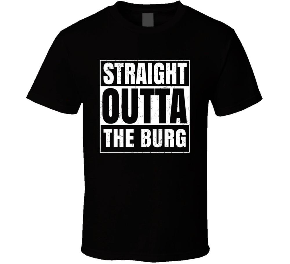 Straight Outta The Burg Warrensburg Compton Parody T Shirt