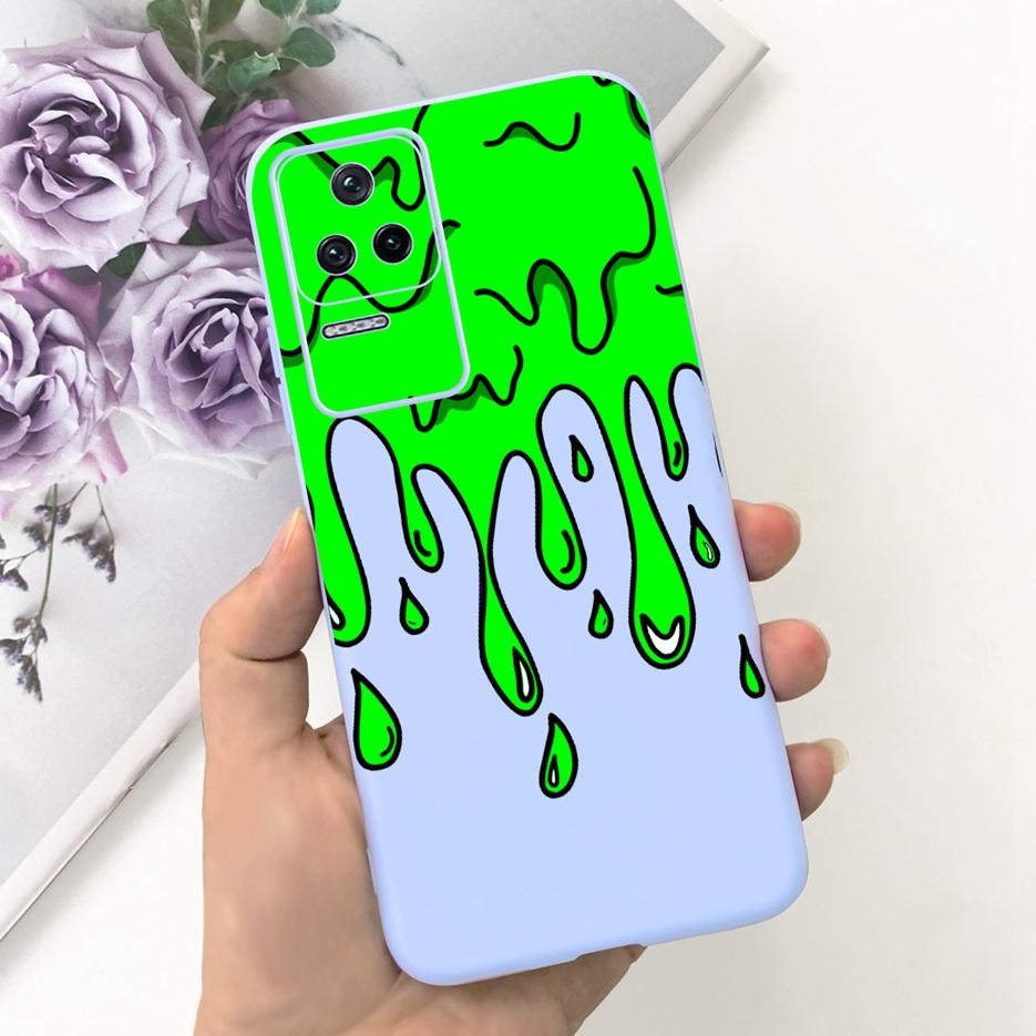 For Xiaomi Poco F4 Case Cute Fashion Cover Soft Silicone Protective Shell For Xiaomi Poco F4 GT PocoF4 Phone Cases 6.67'' Bumper